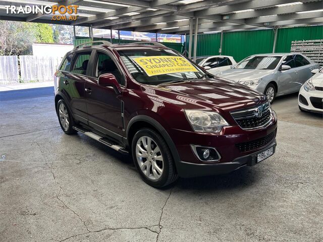 2013 HOLDEN CAPTIVA 5LTZ CGMY13 WAGON