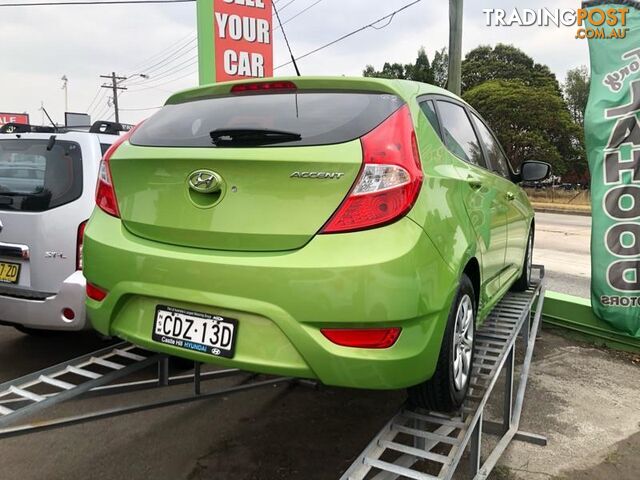 2011  Hyundai Accent Active RB Hatchback