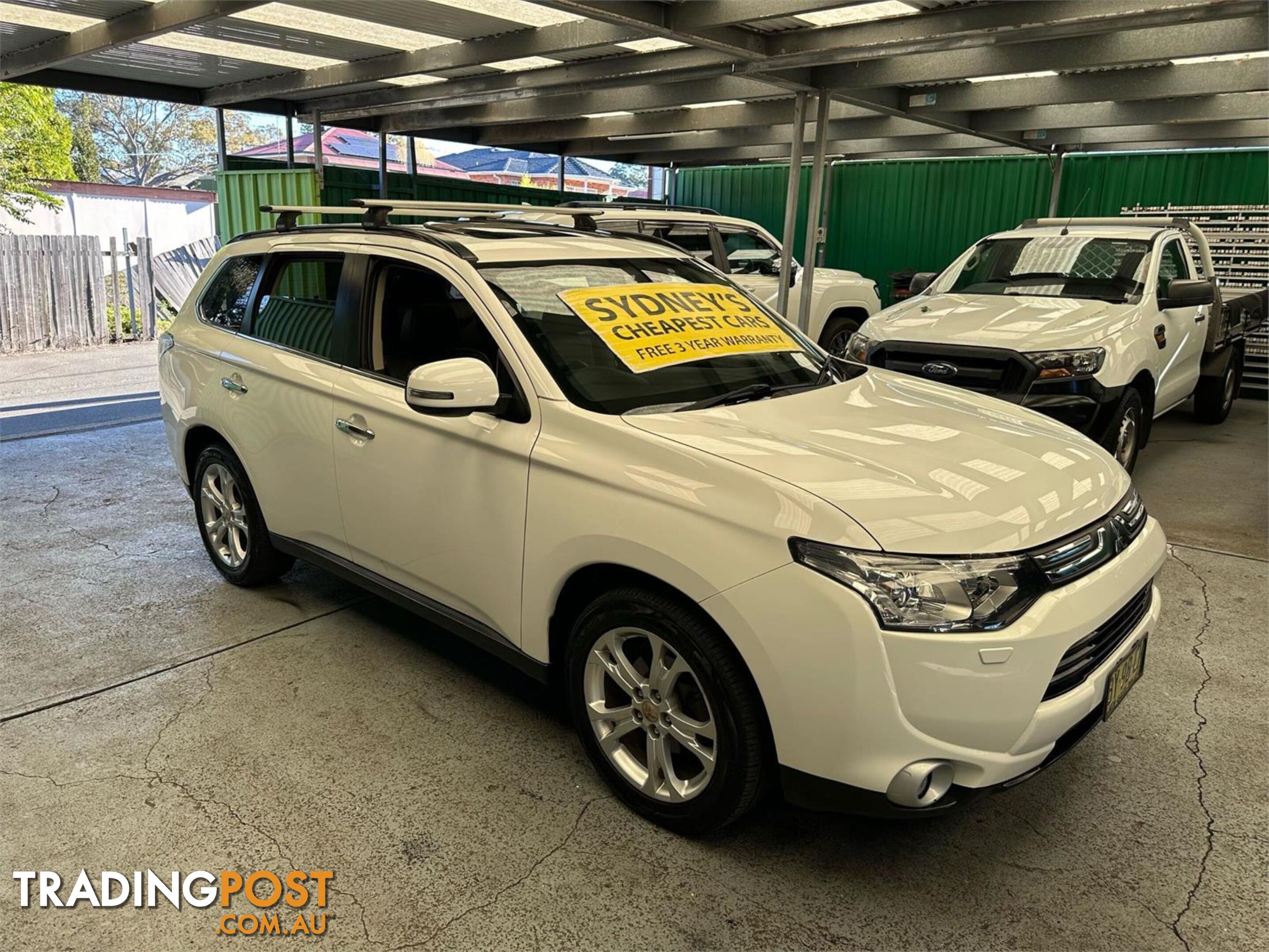 2014 MITSUBISHI OUTLANDER ASPIRE ZJMY14 5 WAGON