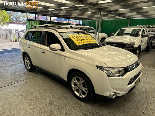 2014 MITSUBISHI OUTLANDER ASPIRE ZJMY14 5 WAGON