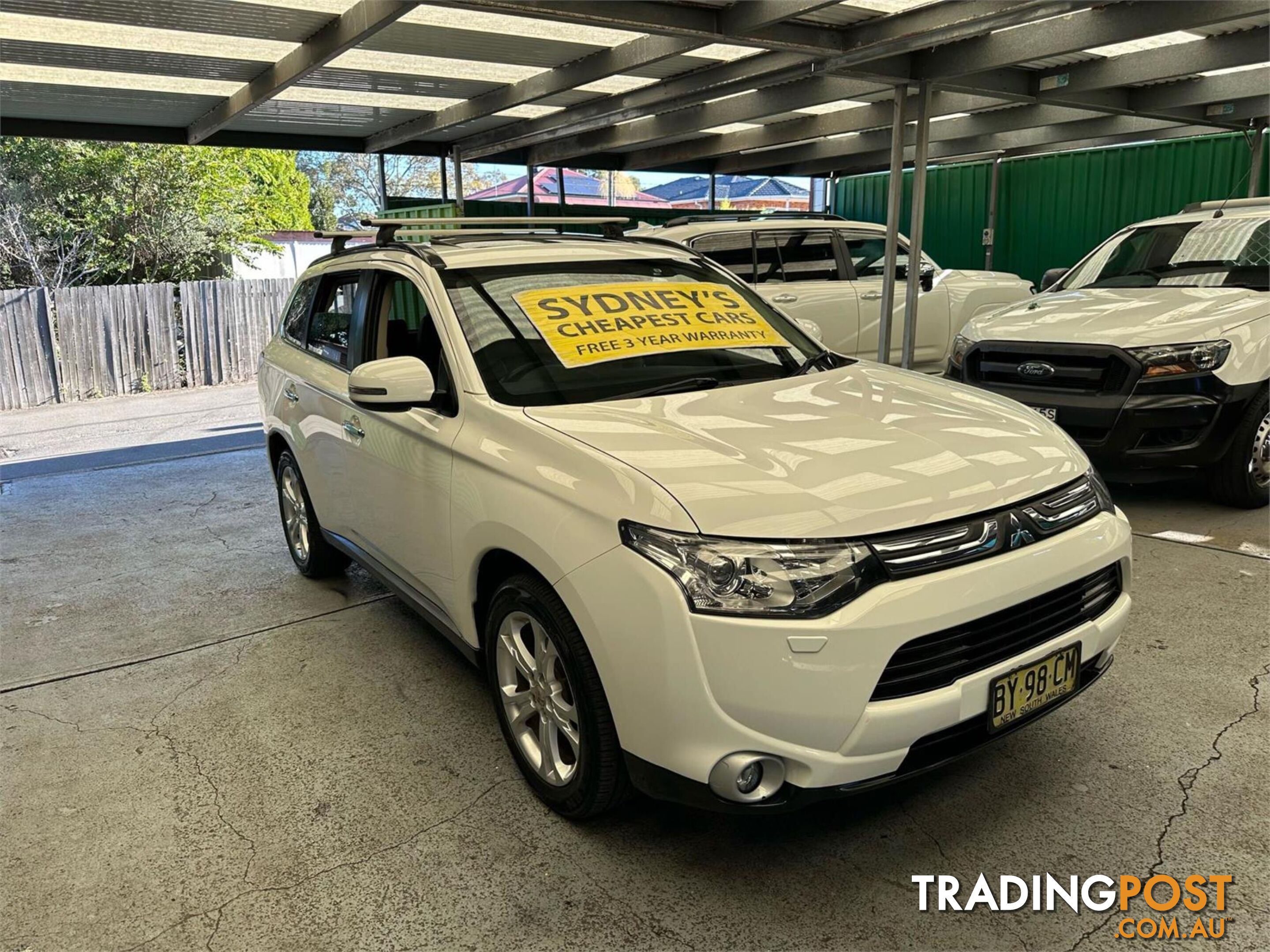 2014 MITSUBISHI OUTLANDER ASPIRE ZJMY14 5 WAGON