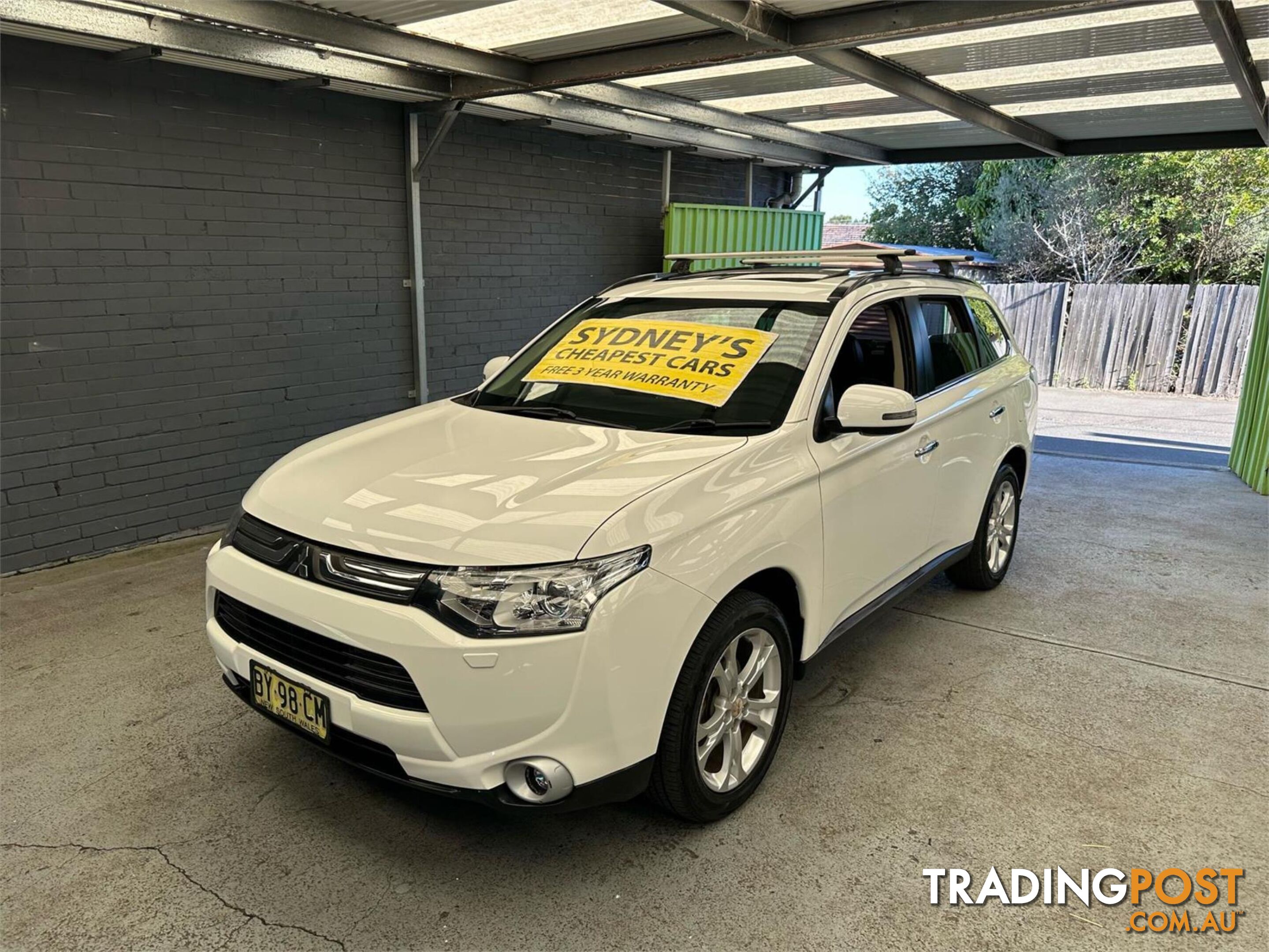 2014 MITSUBISHI OUTLANDER ASPIRE ZJMY14 5 WAGON