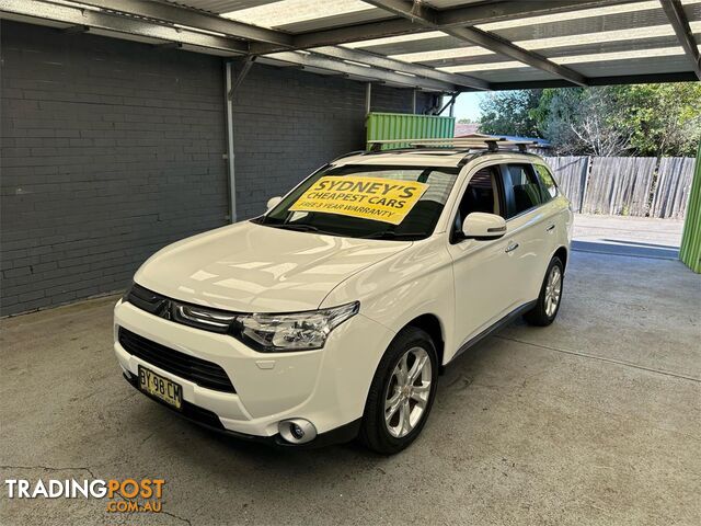 2014 MITSUBISHI OUTLANDER ASPIRE ZJMY14 5 WAGON