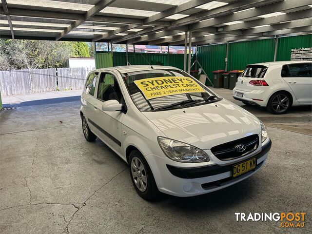 2009 HYUNDAI GETZ SX TBMY09 HATCHBACK