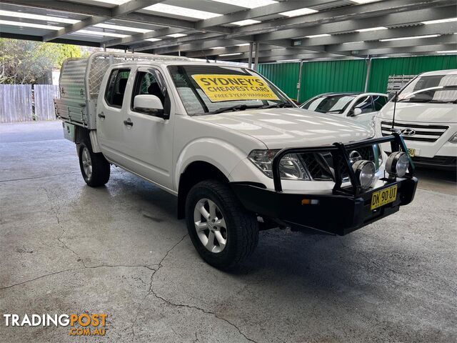 2013 NISSAN NAVARA ST D40S6MY12 UTILITY