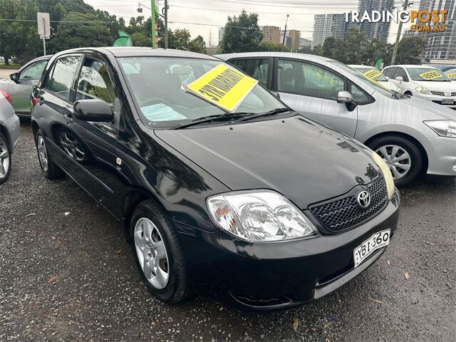 2003 TOYOTA COROLLA ASCENT ZZE122R HATCHBACK