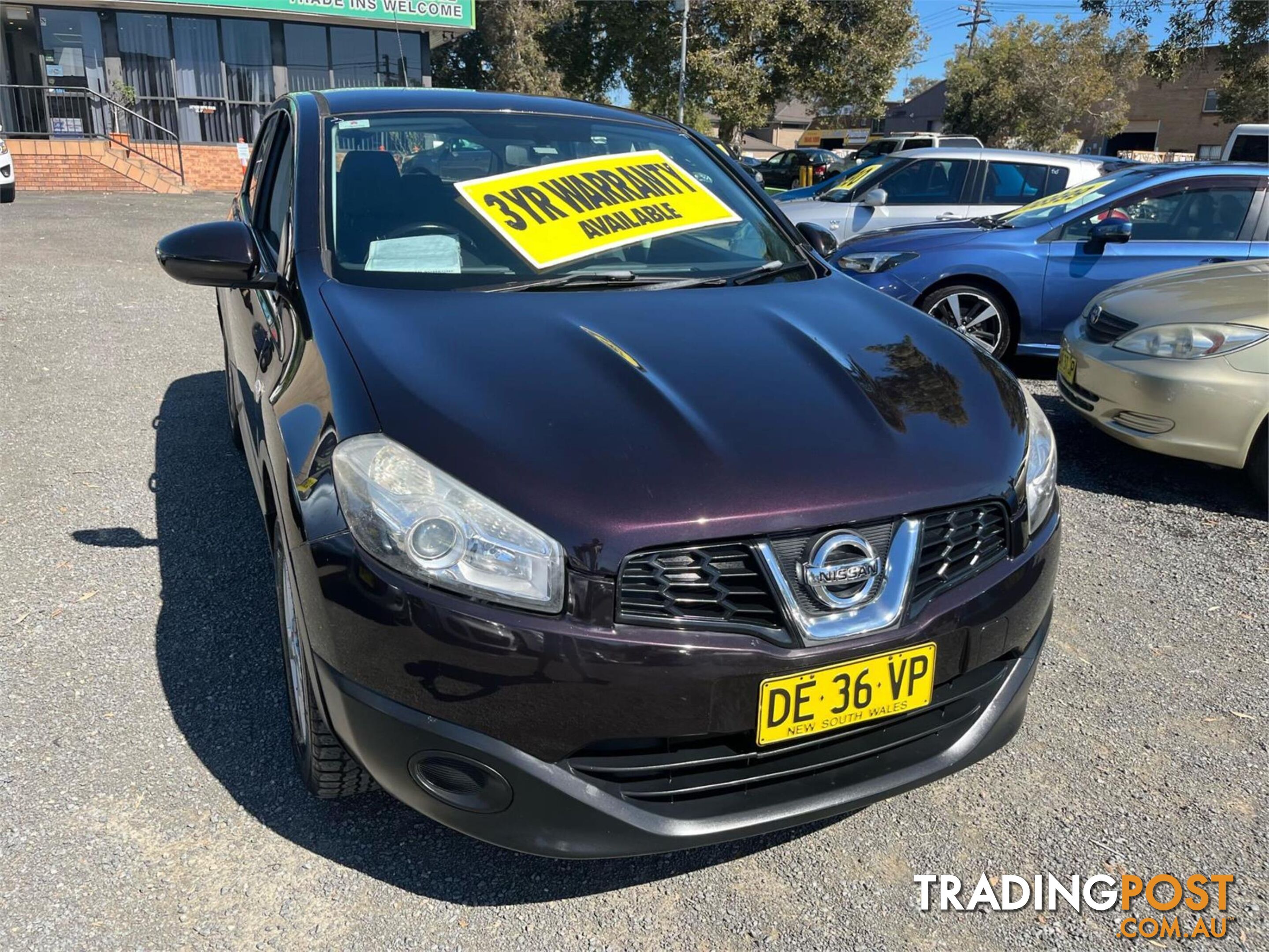 2012 NISSAN DUALIS ST J10WSERIES3MY12 HATCHBACK