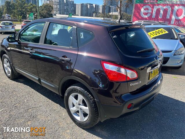 2012 NISSAN DUALIS ST J10WSERIES3MY12 HATCHBACK