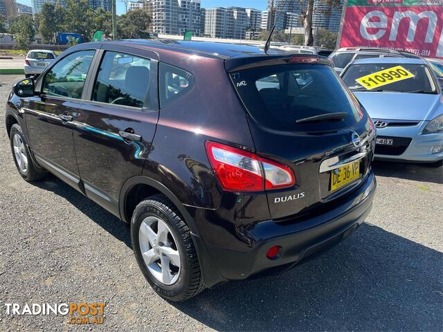 2012 NISSAN DUALIS ST J10WSERIES3MY12 HATCHBACK