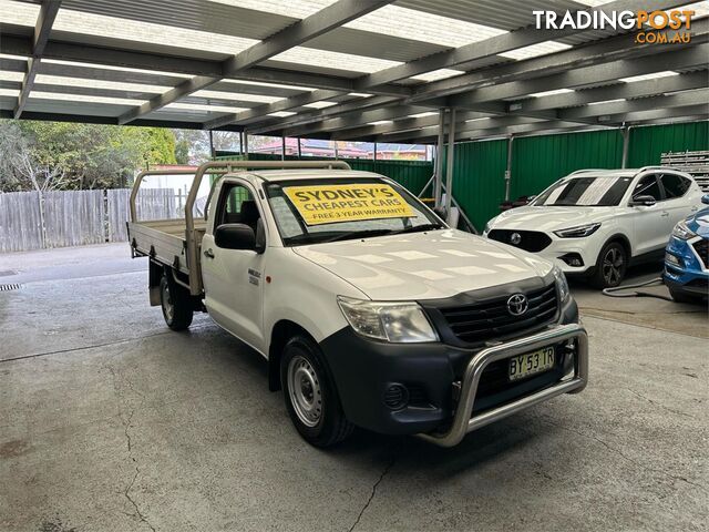 2014 TOYOTA HILUX WORKMATE TGN16RMY14 CAB CHASSIS