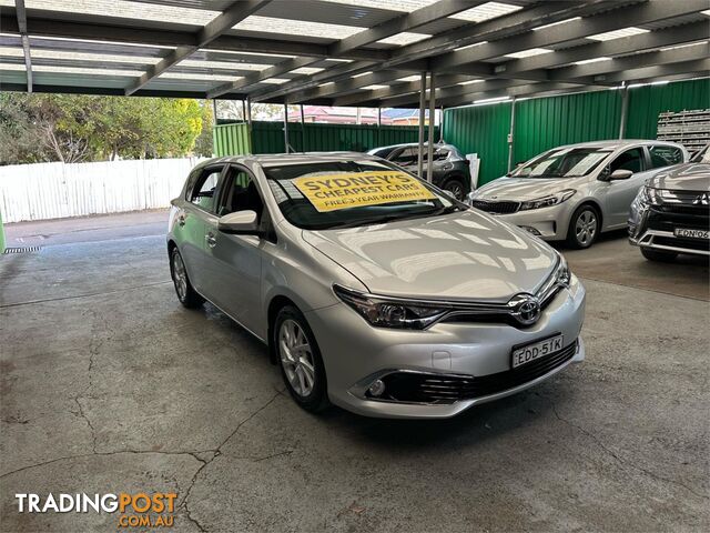 2017 TOYOTA COROLLA ASCENTSPORT ZRE182R HATCHBACK