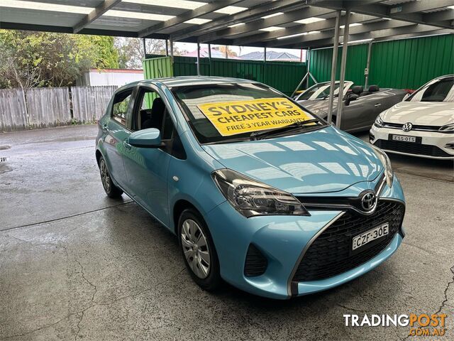 2015 TOYOTA YARIS ASCENT NCP130R HATCHBACK