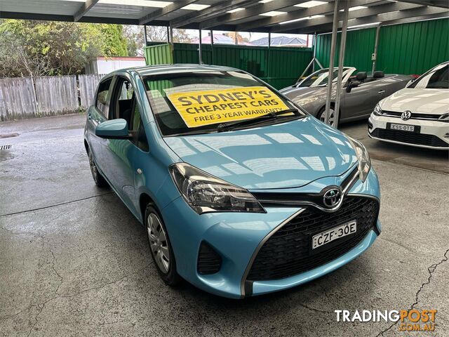 2015 TOYOTA YARIS ASCENT NCP130R HATCHBACK