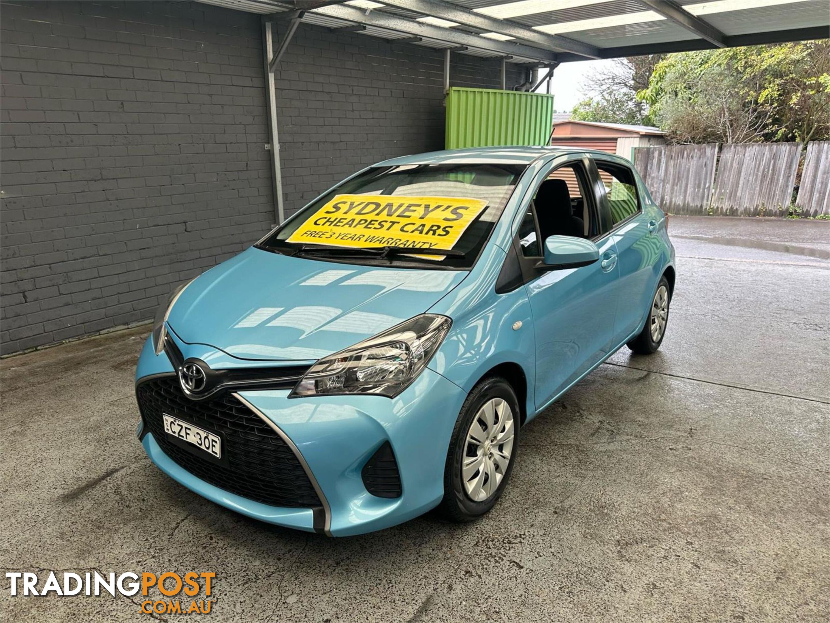 2015 TOYOTA YARIS ASCENT NCP130R HATCHBACK