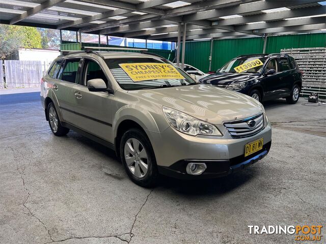 2011 SUBARU OUTBACK 2 5I B5AMY12 WAGON