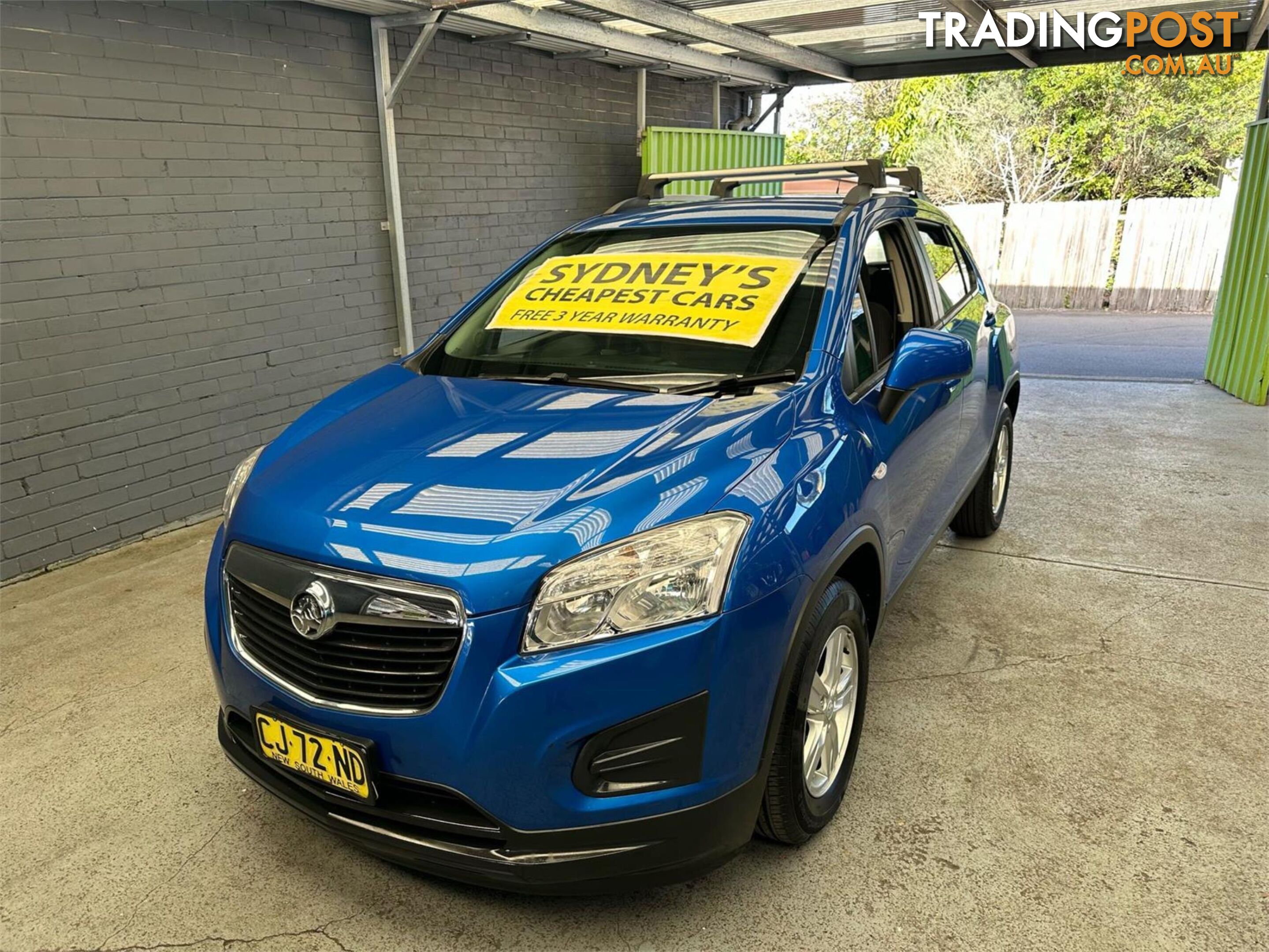 2016 HOLDEN TRAX LS TJMY16 WAGON