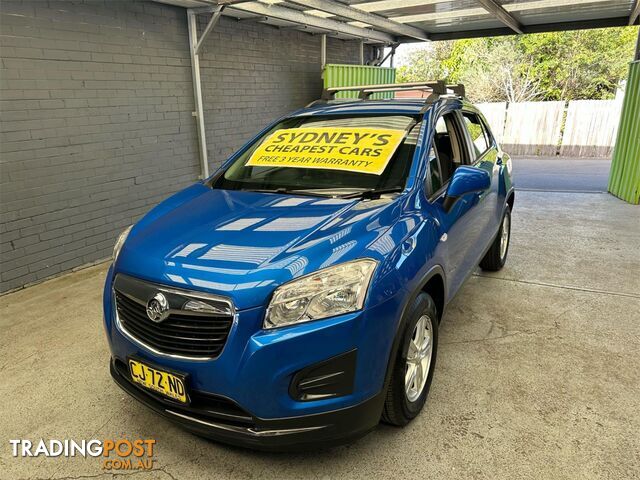 2016 HOLDEN TRAX LS TJMY16 WAGON