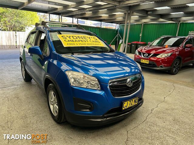 2016 HOLDEN TRAX LS TJMY16 WAGON