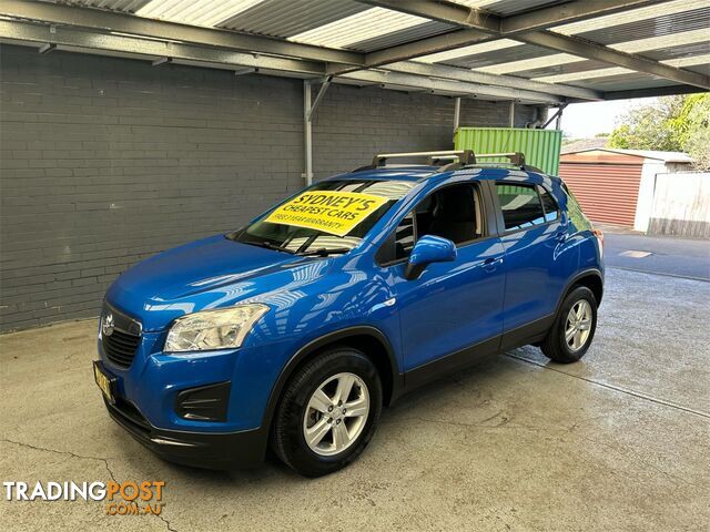 2016 HOLDEN TRAX LS TJMY16 WAGON