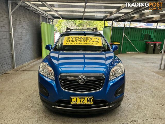 2016 HOLDEN TRAX LS TJMY16 WAGON