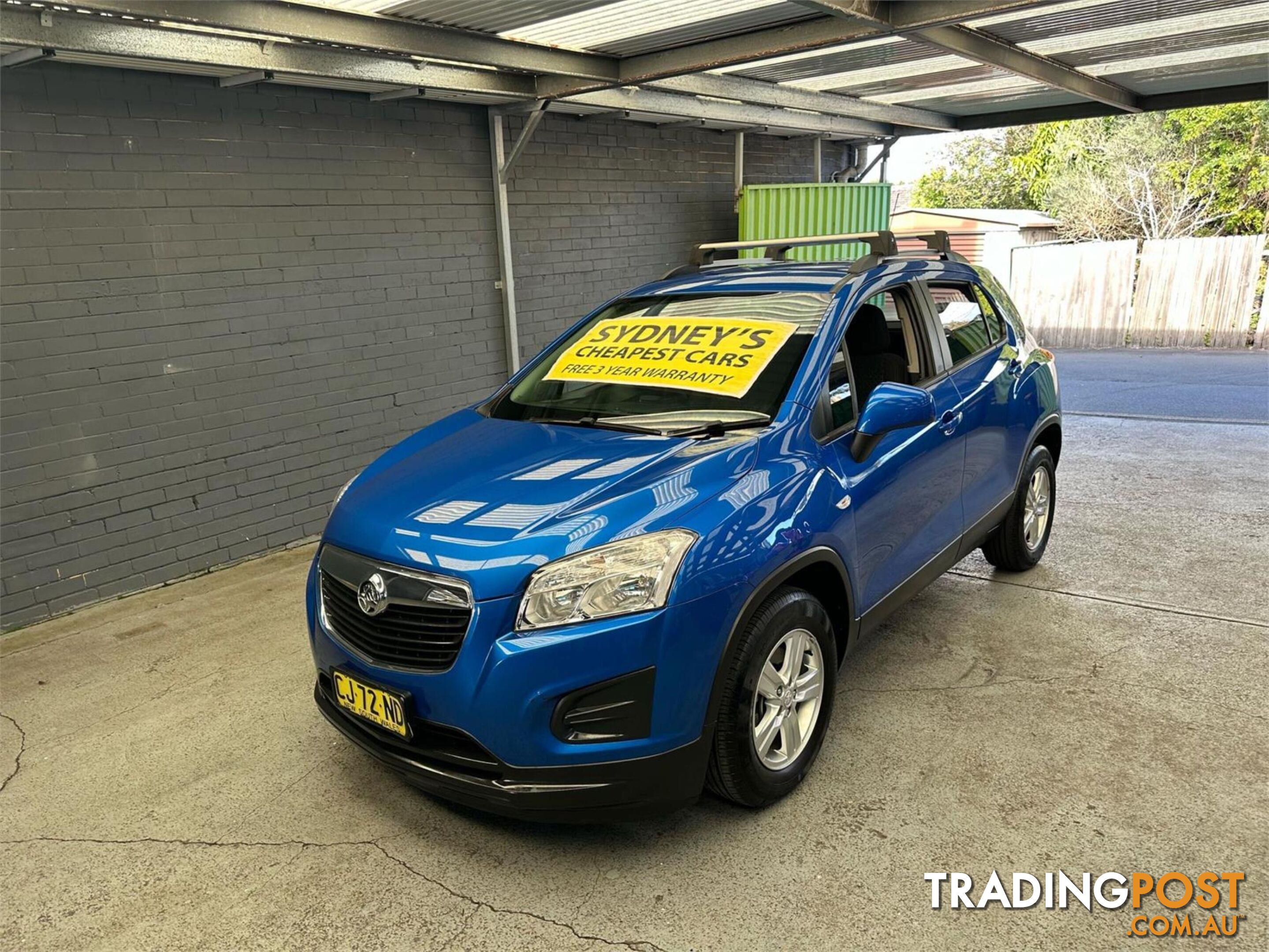 2016 HOLDEN TRAX LS TJMY16 WAGON