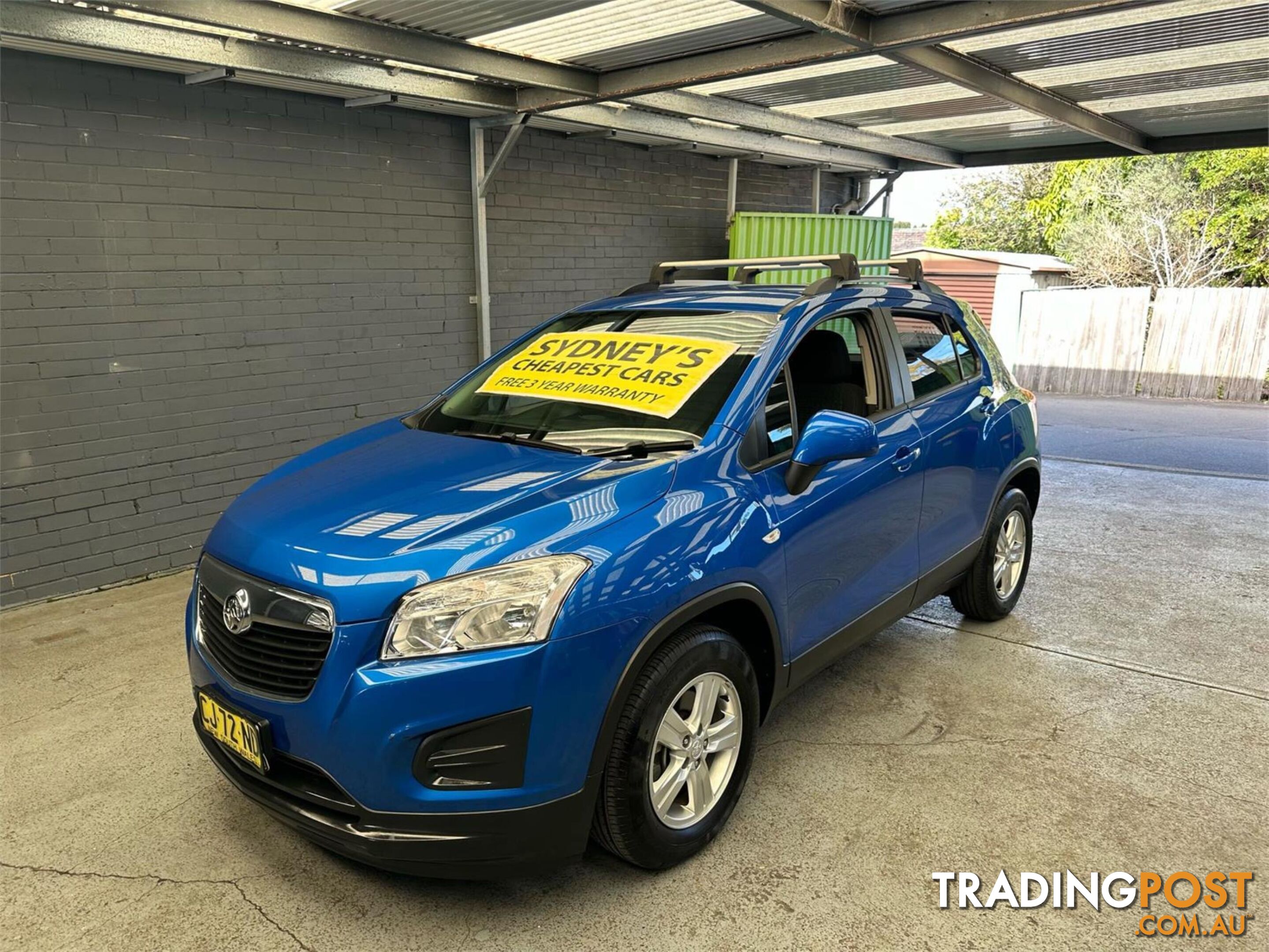 2016 HOLDEN TRAX LS TJMY16 WAGON