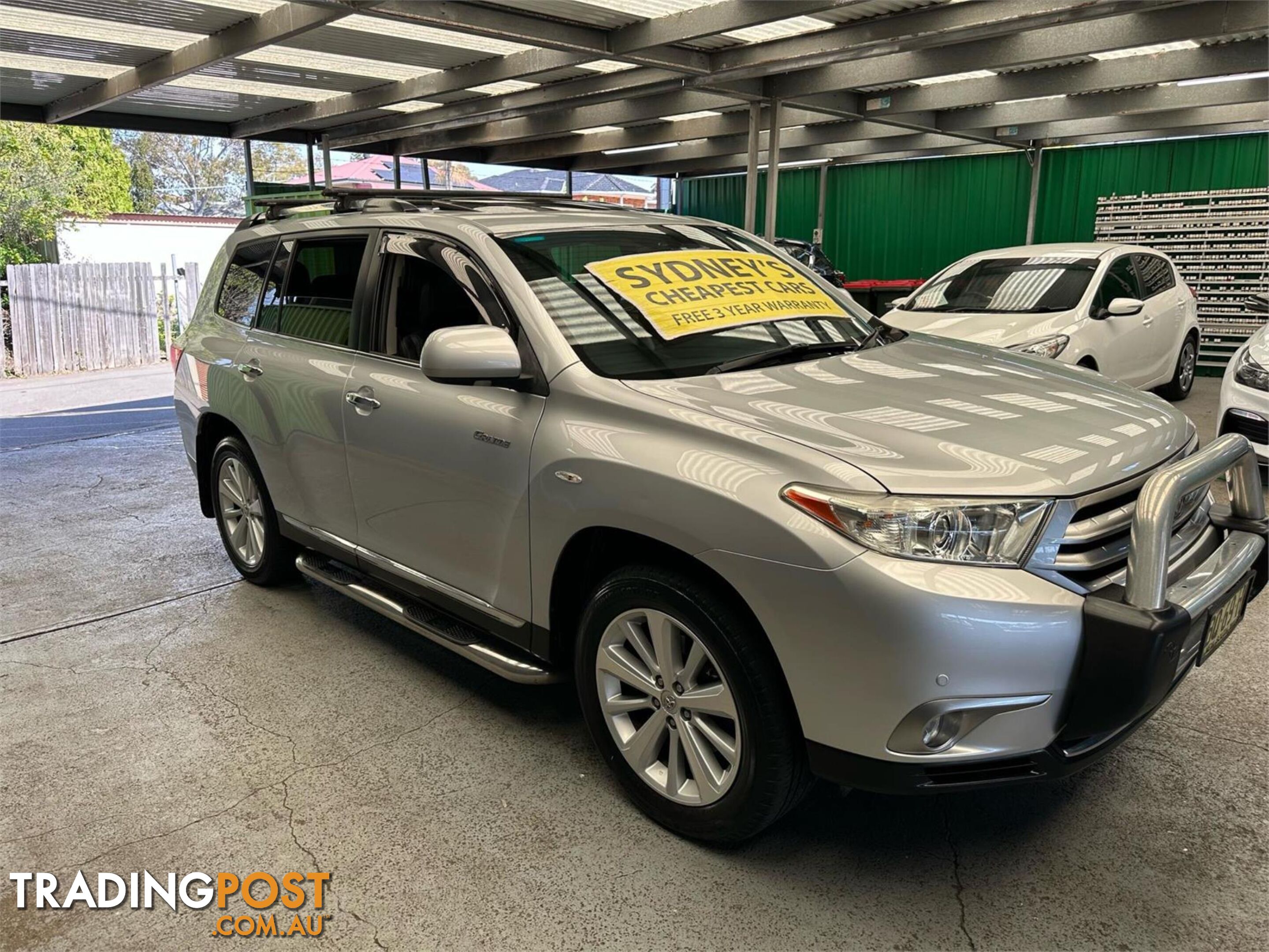 2012 TOYOTA KLUGER GRANDE GSU45RMY12 WAGON