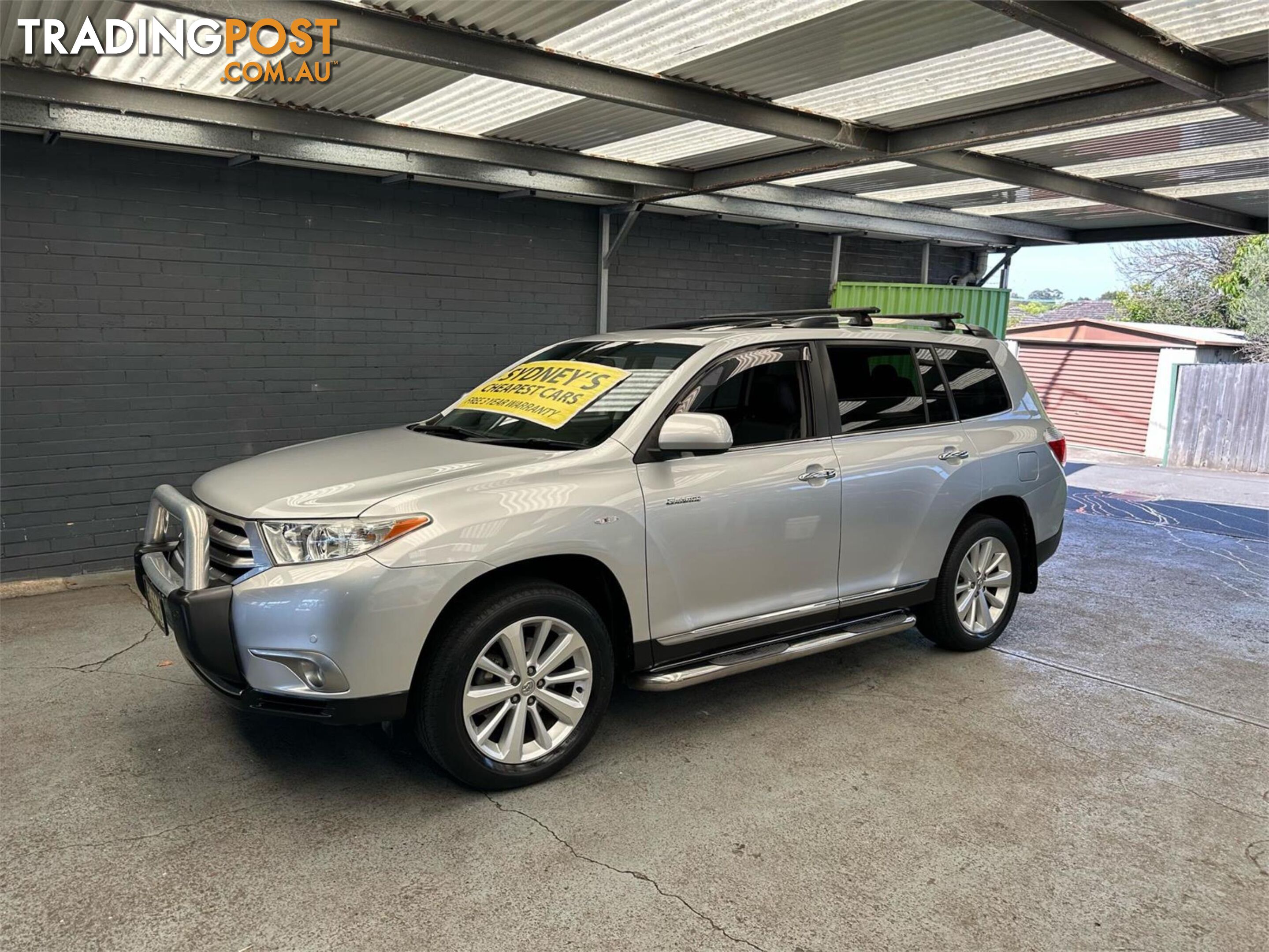 2012 TOYOTA KLUGER GRANDE GSU45RMY12 WAGON