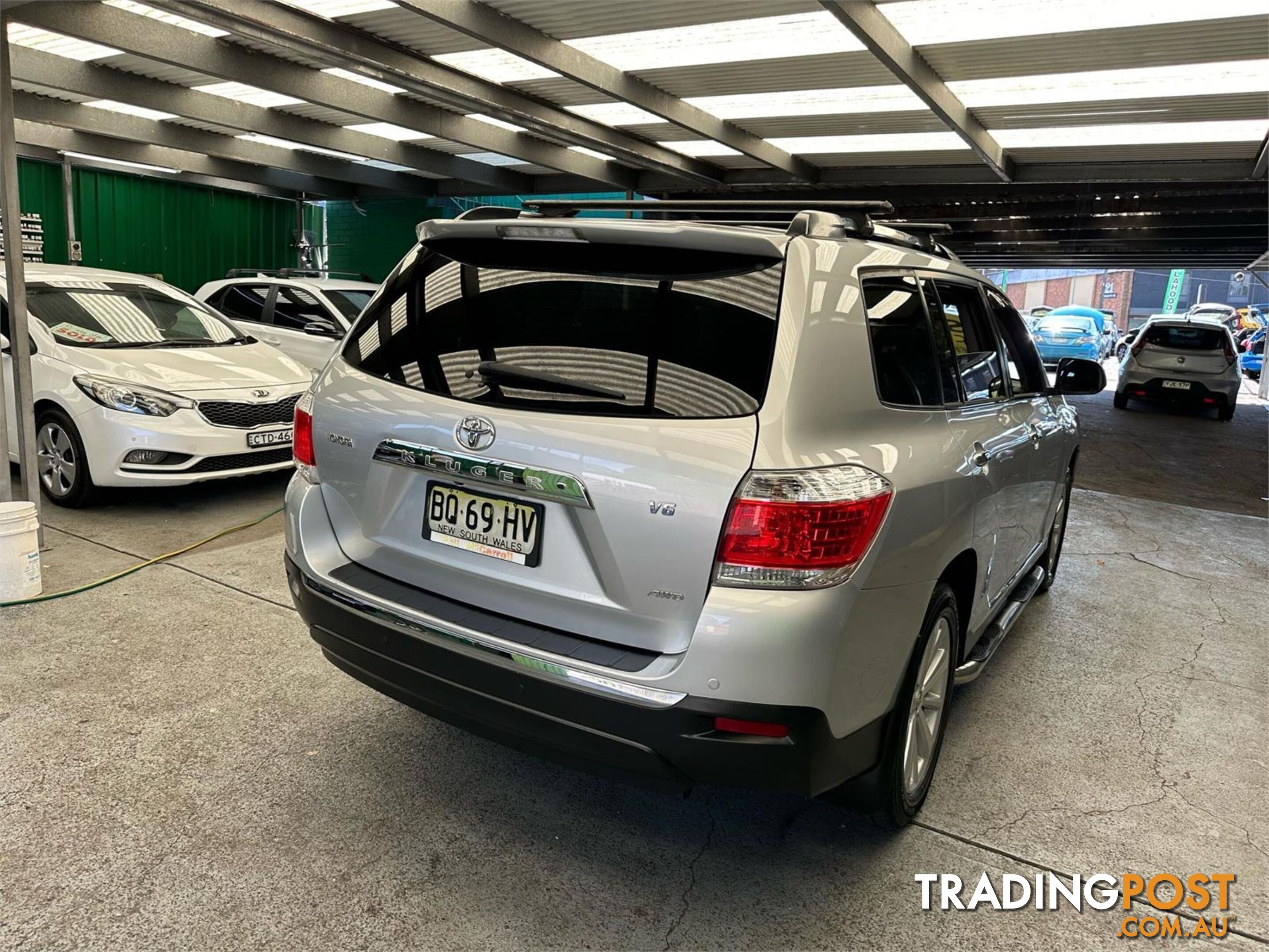 2012 TOYOTA KLUGER GRANDE GSU45RMY12 WAGON