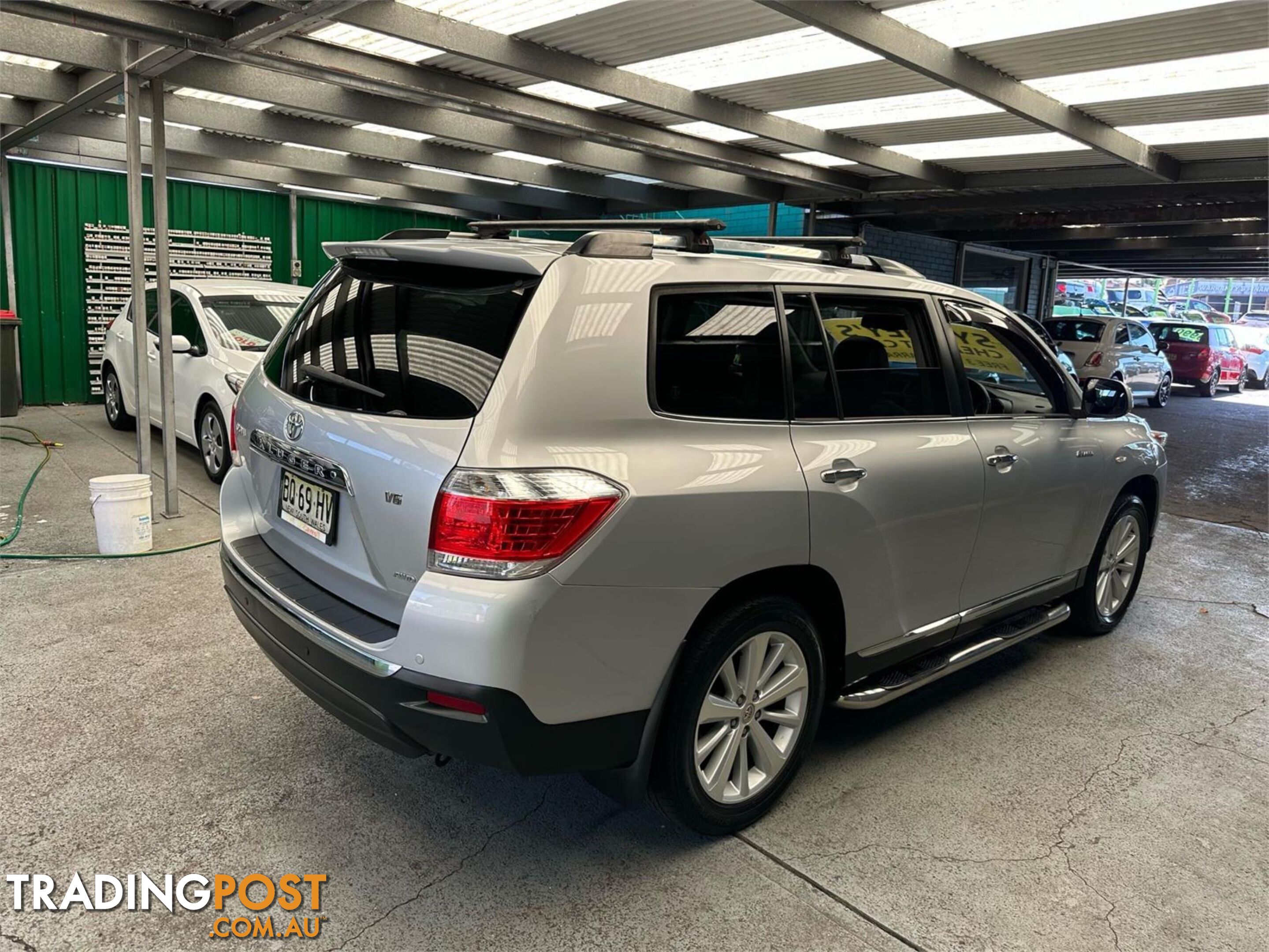 2012 TOYOTA KLUGER GRANDE GSU45RMY12 WAGON