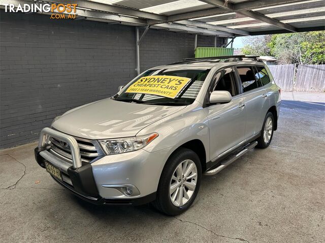 2012 TOYOTA KLUGER GRANDE GSU45RMY12 WAGON