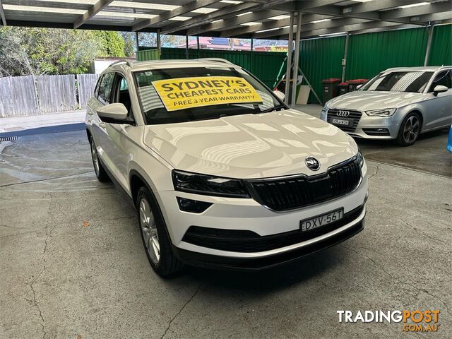 2018 SKODA KAROQ 110TSI NUMY18 WAGON