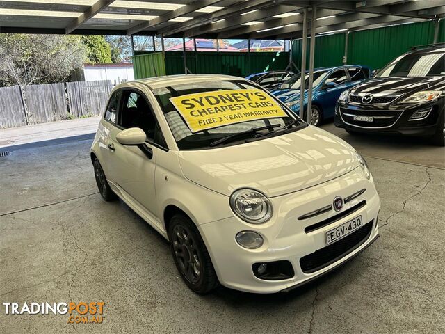 2013 FIAT 500 S SERIES1 HATCHBACK