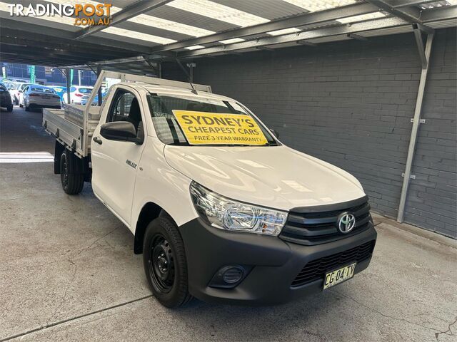 2015 TOYOTA HILUX WORKMATE TGN121R CAB CHASSIS