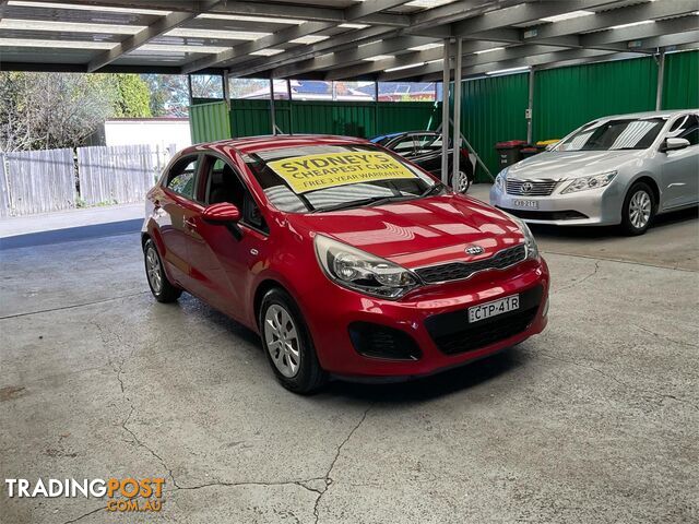 2014 KIA RIO S UBMY15 HATCHBACK