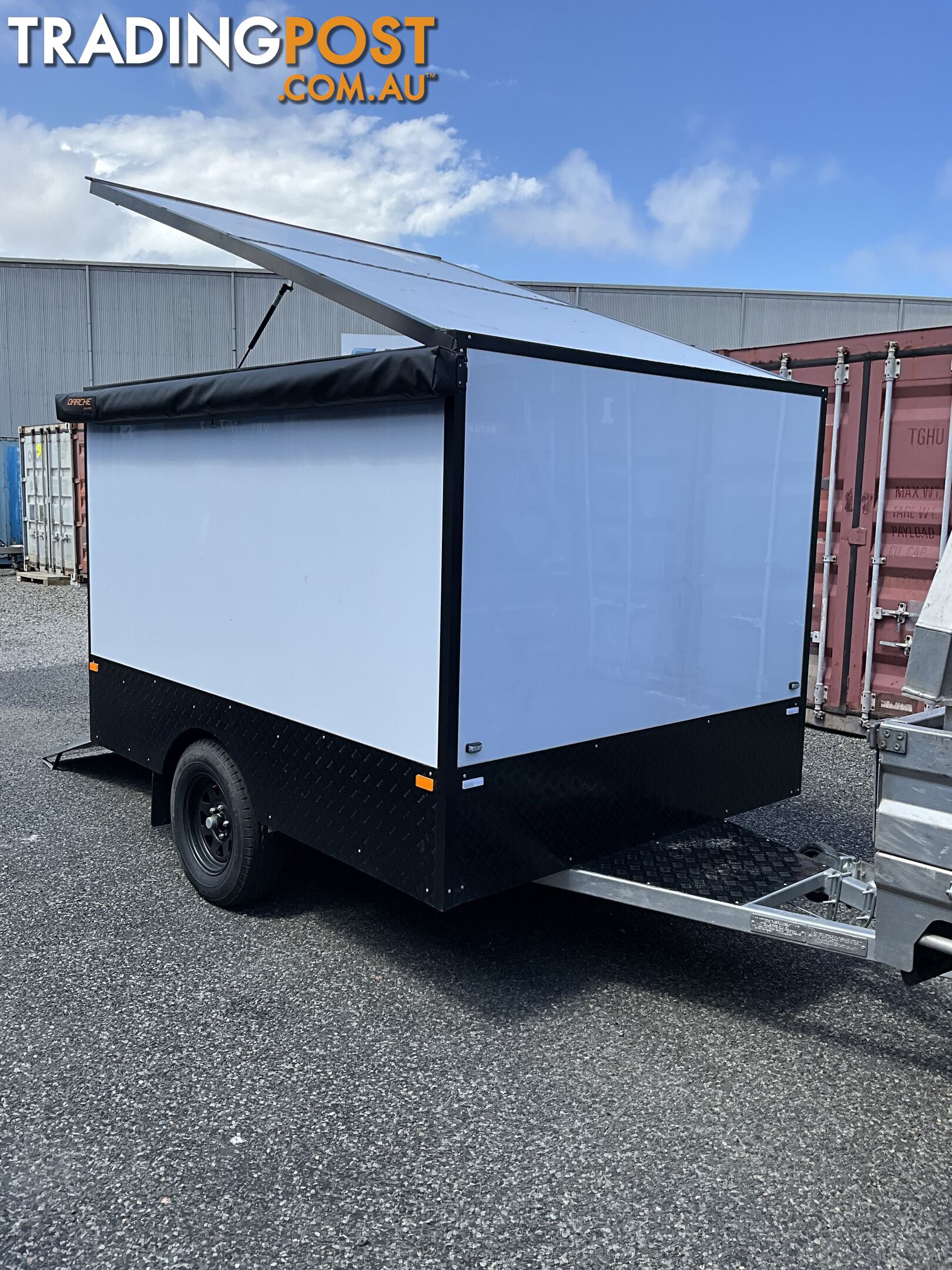 3 x Bike Enclosed Motorcycle Trailer