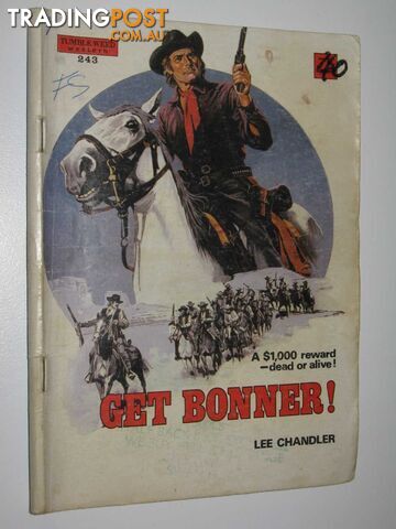 Get Bonner! - Tumbleweed Western Series - Chandler Lee - 1973