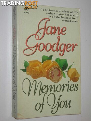 Memories of You - Goodger Jane - 1997 - photo 1 of 1