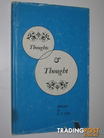 Thoughts and Thought  - Tidd Gwendoline V. - 1972