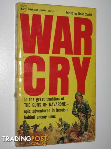 War Cry  - Sarlat Noah - 1965