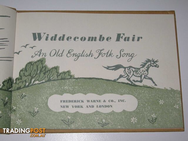 Widdecombe Fair : An Old English Folk Song  - Price Christine - 1968