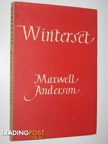 Winterset  - Anderson Maxwell - 1959