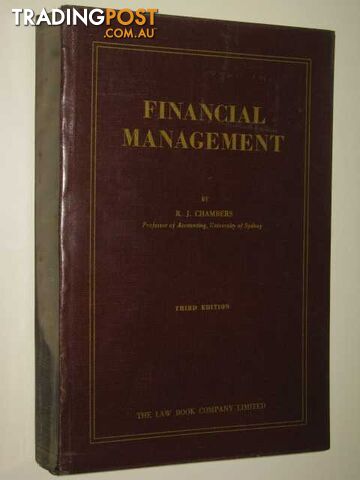 Financial Management  - Chambers R. J. - 1967