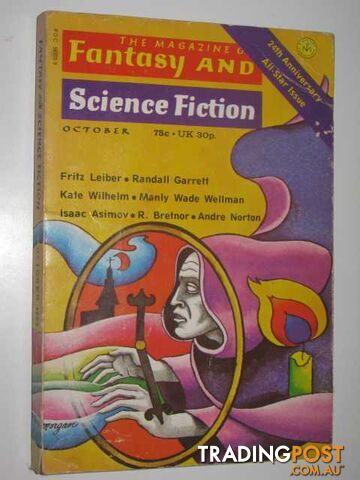 The Magazine of Fantasy and Science Fiction October 1973 : Vol. 45, No. 4 -...