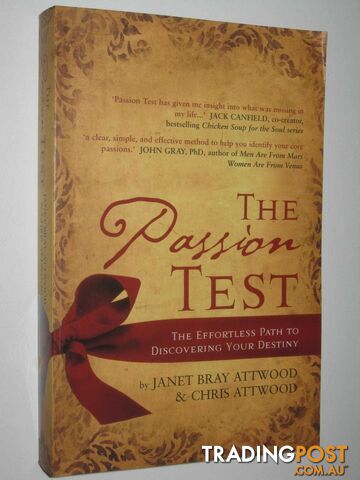 The Passion Test  - Attwood Janet Bray & Chris - 2007