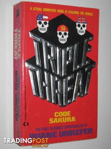 Code Sakura - Triple Threat Series #1 - Unkefer Duane - 1989