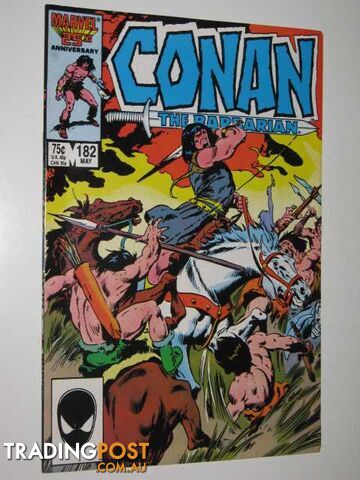 Conan the Barbarian #182  - Various - 1986