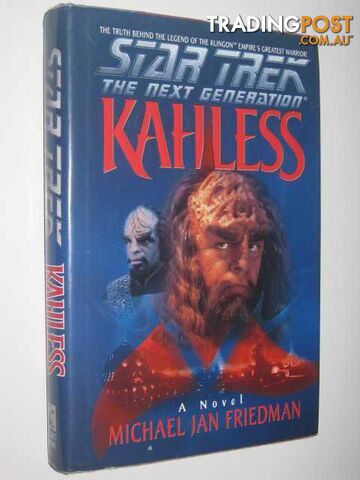 Kahless - STAR TREK: The Next Generation Series  - Friedman Michael Jan - 1996 - photo 1 of 1