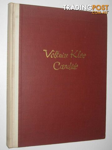 Candide  - Voltaire - No date