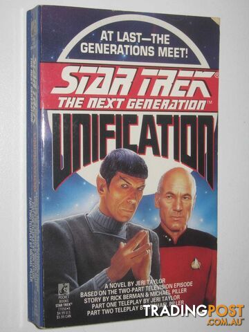 Unification - STAR TREK: The Next Generation Series - Taylor Jeri - 1991
